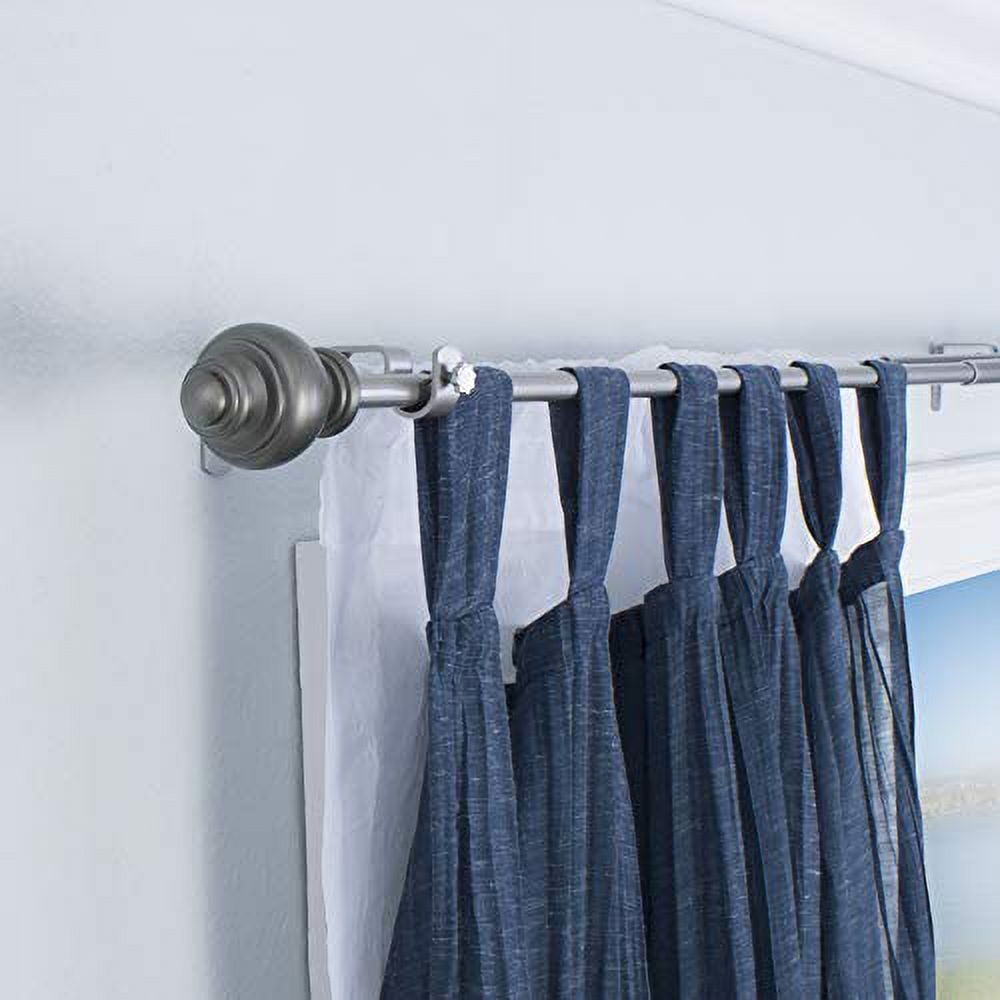 Montevilla Core Urn 5/8" Double Curtain Rod Set