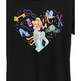 thumbnail image 3 of Disney Princess - Heart Cinderella  - Women's Short Sleeve Graphic T-Shirt, 3 of 5