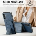 thumbnail image 5 of for Samsung Galaxy A16 5G Wallet Case with RFID Blocking Credit Card Holder,PU Leather Folio Flip Kickstand Handle Wrist Strap Shockproof Cover Women Men for Samsung Galaxy A16 5G Phone Case,Blue, 5 of 5