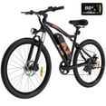 thumbnail image 1 of ZDZA Electric Bike 26”, 1000W Peak Motor E-Mountain Bike, 35KM/H 36V 10.4AH Removable Ebike for Adults, 7 Speed Electric Bicycle UL2849, 1 of 9