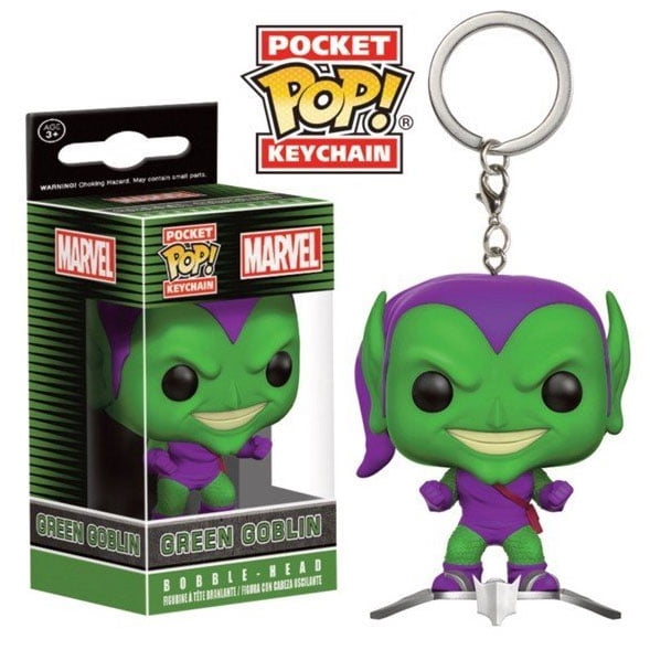 NEW IN STOCK! Exclusive Keychain Green Goblin FUNKO Marvel Pocket Pop 