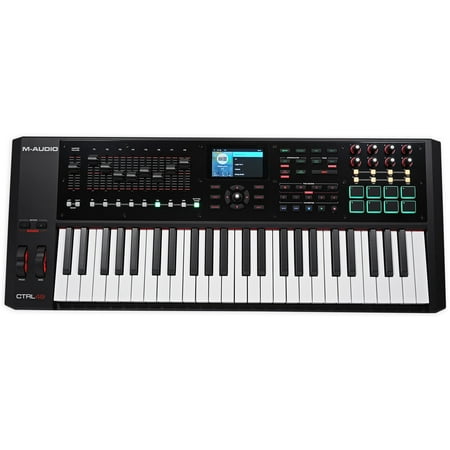 M-Audio CTRL 49 49-Key MIDI Keyboard Controller w/Mackie/HUI Control+Headphones