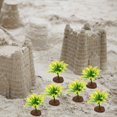 ITSELFER 20Pcs Mini Fake Tree Toy Diorama Train Scenery Sand