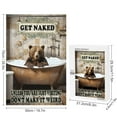 thumbnail image 2 of Wooden Puzzles for Adults,Bear Get Naked Unless You Are Just Visiting Don't Make It Weird Wooden Jigsaw Puzzles for Adults, 1000 Piece Puzzles for Adults, 2 of 6