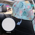 thumbnail image 5 of XYZCANDO Colorful Shells Car Seat Cover Towel Non Slip Backing Sweatproof Cushion Protector Removable Automotive Accessories with Storage Bag Universal Fit for Cars SUV Sedans, 5 of 7