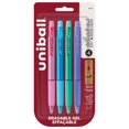 thumbnail image 1 of uniball™ Erasable Gel Retractable Pens, Medium Point (0.7mm), Fashion Colours, 4 Pack, 1 of 5