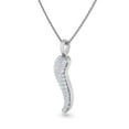 thumbnail image 2 of Melor - Diamond Cornicello Italian Horn Pendant, 2 of 4