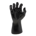 thumbnail image 4 of 2 Piezas de Maniquí Hecho a Mano para Hombre, Soporte para Exhibición, , Exhibición de Joyería, Soporte de Exhibición, y Reloj Negro + blanco Macarena Maniquí de la exhibición de la mano, 4 of 8