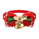 thumbnail image 2 of Seyotauo Christmas Plaid Pet Collar, Xmas Cat Dog Collar with Christmas Pattern Bowtie & Red Bell, Cute Fashion Bow Tie Xmas Costume for Cats & Small Dogs Pets, 2 of 6