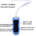 thumbnail image 2 of Electronicheart Mini IPX8 Étanche Lecteur de Musique MP3 Radio 4g / 8g Clip Design Sport Course Natation Plongée Lecteur de Musique, 2 of 6