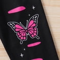 thumbnail image 6 of Toddler Baby Girl T Shirt Shorts Set Bow Sleeveless Slip Ruffle Tops Matching Outfit Spring Summer Clothes T-Shirt Elastic Waist Shorts Set Cartoon Print Summer 2pcs Set Dailywear Set 5-6 Years, 6 of 9