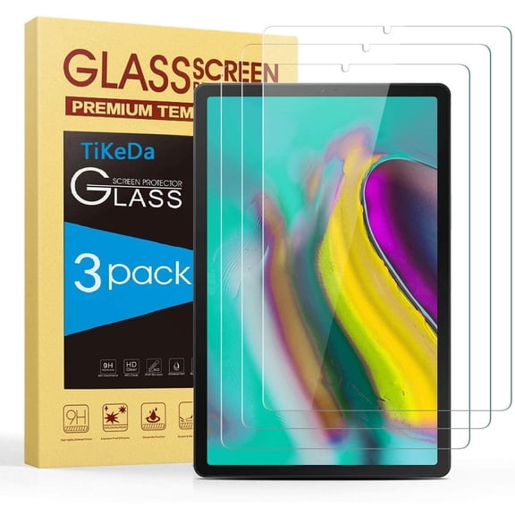 [3-Pack] Screen Protector for Galaxy Tab S6 T860/Tab S5e 10.5 inch (2019 Release),Samsung Galaxy Tab S6/Tab S5e Tempered Glass Screen Protector with S-Pen Compatible,Scratch Resistant