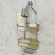 thumbnail image 5 of Accesorios de baño Estante colgante para ducha de baño Organizador de ducha colgante de 3 niveles con jabonera Toallas Esponja Estante de ducha sobre cabezal de ducha Estante colgante de acero inoxida, 5 of 6