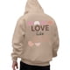 thumbnail image 3 of WILLBEST Sudaderas En Pareja Sudaderas con Capucha y Sudaderas para Hombre Sudadera con Capucha Informal Holgada con Estampado De Letras para Uso Diario Otoño Invierno Ropa De Calle Cómoda XXGrande, 3 of 3