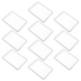 thumbnail image 3 of Raindrops 10 Pcs Card Protector Sleeves Plastic Baseball Holder White Color, 3 of 8