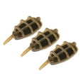 thumbnail image 2 of 3Pcs/Set (15g 25g 30g 35g) Method Feeder Sinker, 2 of 6