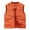 Orange, variant on Men's Lightweight Vest Sleeveless Cargo Work Jacket Outdoor Travel Hiking Running Outerwear Vests with Zip Pockets Orange XXXL