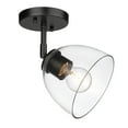 thumbnail image 2 of Golden Lighting Roxie 1-light Wall Sconce in Matte Black, 2 of 7