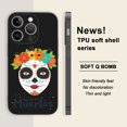 thumbnail image 1 of Proteja su iPhone con una funda de goma TPU con patrón de dibujos animados creativo y minimalista, 1 of 4