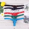 thumbnail image 4 of Tangas Para Hombres Ropa Interior T-back Bragas De Algodón Sexy Bikini Calzoncillos, 4 of 4