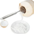 thumbnail image 3 of 2Pcs Coconut Scraper,Coconut Meat Removal Tool,Coconut Meat Removal Knife, 3 of 4