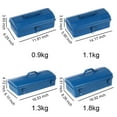 thumbnail image 2 of pitrice Iron Tool Box Multipurpose Storage Thickened Hardware Metal Metal Organizer with Handle Sealed Hand Repair Tools Case for Garage Workshop 1.3kg, 2 of 9