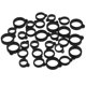 thumbnail image 1 of unbranded 30Ud Accesorios Anillos Colgantes De Silicona Para Bolígrafo Y Llaves Con Uso Duradero, 1 of 8
