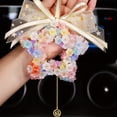 thumbnail image 2 of CHUANK Colorful Stained Glass Star Car Pendant - Elegant Interior Accessory, 2 of 7