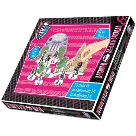 Sticker Treasure Box - Monster High - New Pack/Set Decals Toys Games (Best Monster High Games)