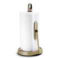 thumbnail image 3 of simplehuman Tension Arm Paper Towel Holder, Brass Stainless Steel, 3 of 3