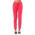 thumbnail image 2 of Women's Athletic Sweat Pants Joggers Running Exercise Sport Gym Walking Pink L, 2 of 7