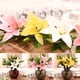 thumbnail image 1 of Gwong Decoración hogareña 3 cabezas Artificial Falso Lily Flowers Bouquet Home Garden Fiesta Decoraciones de Boda Gwong 8107328, 1 of 5