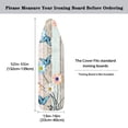 thumbnail image 5 of HELLHERO Halloween Ironing Board Covers Non-Slip Butterfly Polyester Fiber Fabric for Women Gifts 15x54 Inch Butterfly and Daisy Pattern Butterfly and Daisy Pattern, 5 of 5
