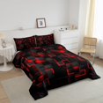 thumbnail image 2 of Juego de Ropa de Cama Feelyou Queen 229x229 cm Diseño Geométrico Claro, 2 of 7