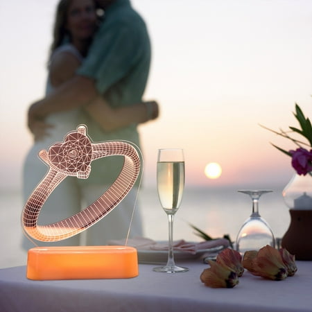 

DagobertNiko Valentine S Day Night Light Decoion Lamp Marriage Proposal Confession Decoion Lamp