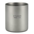thumbnail image 1 of Taza de titanio TOMSHOO 220/350/450 / 600ml taza de agua de titanio de doble pared taza de té de caf Tomshoo Taza de titanio, 1 of 7