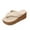 Beige, variant on Summer Sandals for Women 2026 Women Casual Round Head Comfy Slippers Beach Casual Slipsole Shoes