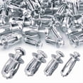 thumbnail image 1 of 40 Piezas Tuercas Pétalo Tornillo Expansión, Tuercas M 4 M5 M6 M8, Tuerca Metal en Forma Pétalo para Placas Yeso Revestimiento Hierro Pared Hueca, 1 of 5