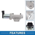 thumbnail image 4 of Válvula de Control de Aire de Ralentí para Chevrolet Camaro 1995-1997 para Chevrolet Impala 1995-1996 Reemplazo No.19333273 IACV Motor de Ralentí Válvula de Control de Aire de Ralentí, 4 of 7