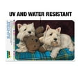 thumbnail image 2 of Westie West Highland White Terrier Dogs Teddy Bear Home Business Office Sign, 2 of 7