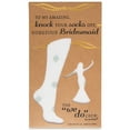 thumbnail image 5 of Pavilion Gift Company - Socks Off - Silver - Ladies Cotton Blend Sock, 5 of 9