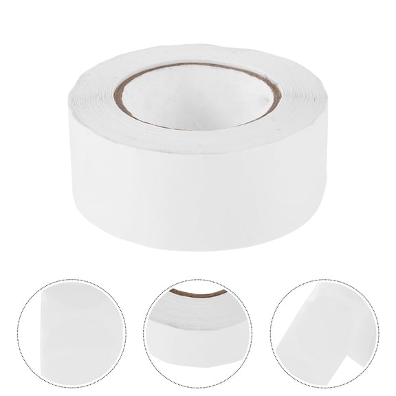 LEORX 1000Pcs Transparent Labels Round Circle Dots for Home Decoration and Sealing