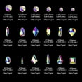 thumbnail image 3 of Nail Diamonds Set, Multi Shape Glass Crystal AB Nail Jewels, Bling Nail Gems and Diamonds 3D Nail Charms, Flatback Nail Rhinestones for Nails Art Decorations Kit, Mix 12 Styles, 3 of 8