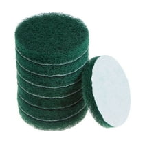 8 Packs Drill Power Brush 4 Inch Tile Scrubber Scouring Pads 150-240 Grit for Household Cleaning