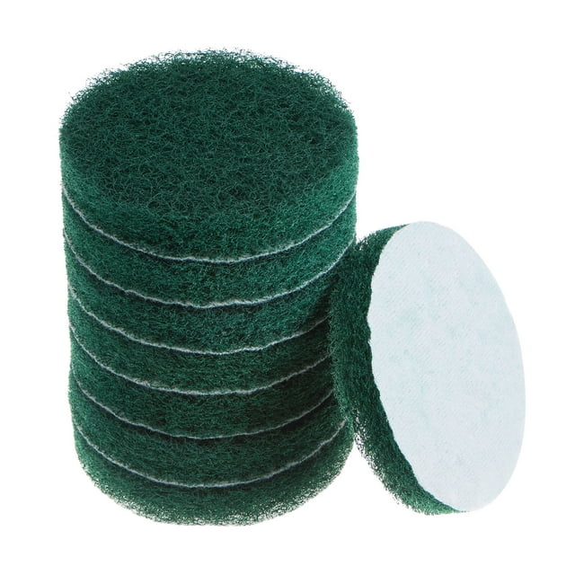 8 Paquetes de Cepillos de Poder para Taladro de 4 Pulgadas, Almohadillas de Limpieza de Azulejos de 150-240 Grano para Limpieza del Hogar