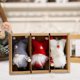 thumbnail image 4 of Xihbxyly Ofertas Del Prime Day Árbol de Navidad Papá Noel Muñeco de Nieve Colgante de Lana Lindo Muñeco de Nieve Conjunto de Accesorios Decoraciones Navideñas, 4 of 6