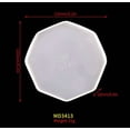 thumbnail image 1 of Molde de silicona para posavasos geométricos creativos, 1 of 2
