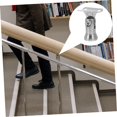 thumbnail image 2 of Lunfar Pieces Stair Railing Deck Wall Bracket Handrail Banister Handrail Staircase Brackets Wall Mounted Handrail Brackets Stair Railing Bracket, 2 of 5