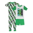 thumbnail image 1 of Set de pijama Minecraft Boys, 4 piezas, 100% algodón, 12 años, 1 of 7