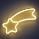 thumbnail image 3 of Meteor Neon Signs Special Led Night Light Decoración de pared con pilas para el hogar Dormitorio Bar, 3 of 4